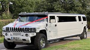 Hummer H2 Wedding car. Click for more information.