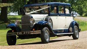 Bramwith Ford Model A type Wedding car. Click for more information.