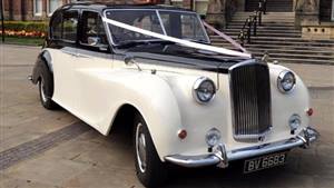 Austin Princess Limousine Wedding car. Click for more information.