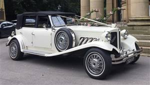 Beauford Series 3 Tourer Wedding car. Click for more information.