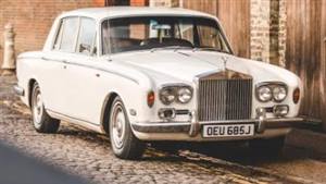 Rolls Royce Silver Shadow Wedding car. Click for more information.