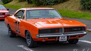 Dodge Charger Wedding car. Click for more information.