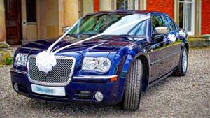 Chrysler 300c Wedding car. Click for more information.