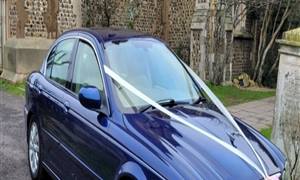 Jaguar X Type Wedding car. Click for more information.