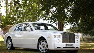 Rolls Royce Phantom Wedding car. Click for more information.