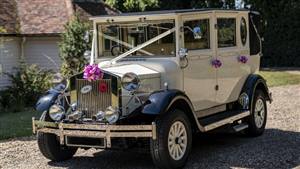 Imperial Landaulette Wedding car. Click for more information.