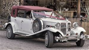 Beauford Open TopTourer Wedding car. Click for more information.