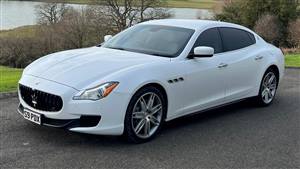 Maserati Quattroporte Wedding car. Click for more information.