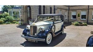 Regent Landaulette Convertible Wedding car. Click for more information.