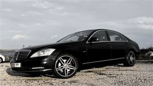 Mercedes S Class Long Wheelbase Wedding car. Click for more information.