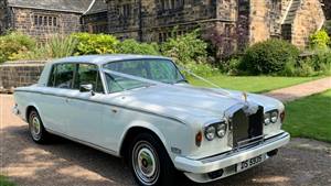 Rolls Royce Silver Shadow II Wedding car. Click for more information.