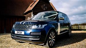 Range Rover Vogue, SE Wedding car. Click for more information.