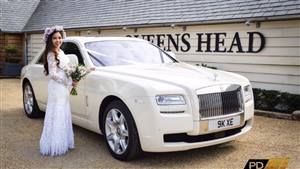 Rolls Royce Ghost Wedding car. Click for more information.