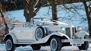 Beauford Tourer Wedding car. Click for more information.