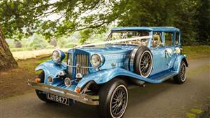 Beauford Sedanca Convertible Wedding car. Click for more information.