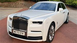 Rolls Royce Phantom 8 Wedding car. Click for more information.