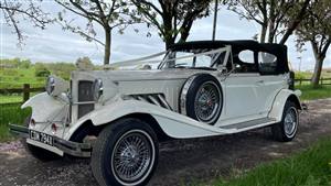 Beauford Tourer Wedding car. Click for more information.