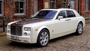 Rolls Royce Phantom Wedding car. Click for more information.