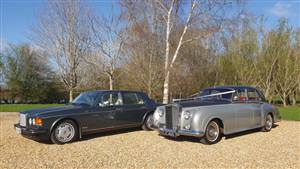 Bride and Groom Pair 4 Rolls Royce and Bentley Wedding car. Click for more information.