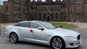 Jaguar XJ Wedding car. Click for more information.