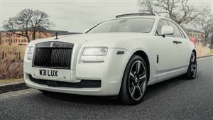 Rolls Royce Ghost Wedding car. Click for more information.