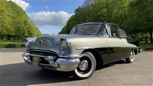 Oldsmobile Rocket 88 Wedding car. Click for more information.