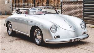Porsche 356a Speedster Wedding car. Click for more information.