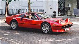 Ferrari 308 GTSi Wedding car. Click for more information.