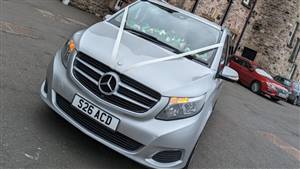 Mercedes V-Class V250 Wedding car. Click for more information.