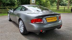 Aston Martin Vanquish Wedding car. Click for more information.