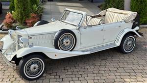 Beauford Tourer Wedding car. Click for more information.