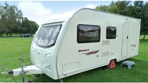 Caravan 4 Berth Wedding car. Click for more information.