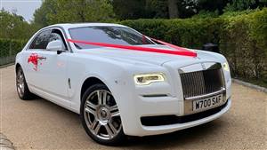 Rolls Royce Ghost Series 2 Wedding car. Click for more information.