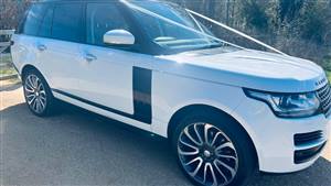 Range Rover Autobiography Wedding car. Click for more information.