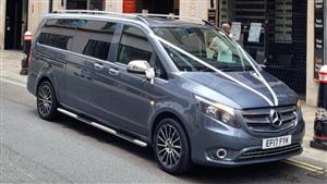 Mercedes Benz V Class Wedding car. Click for more information.