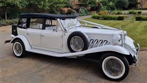 Beauford Tourer Wedding car. Click for more information.