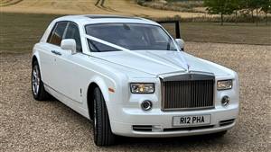 Rolls Royce Phantom VII Wedding car. Click for more information.