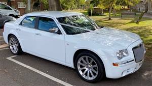 Chrysler 300c Wedding car. Click for more information.