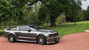 Ford 2008 Mustang S197 Wedding car. Click for more information.