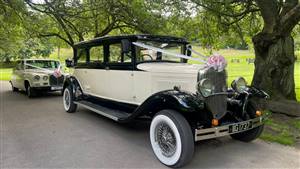 Bramwith 1930 Limousine Wedding car. Click for more information.