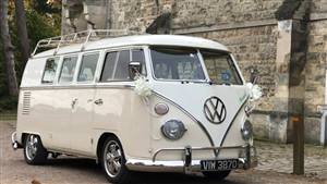 VW Campervan,Split-Screen,Ivory | White