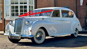 Austin Princess VDP Wedding car. Click for more information.