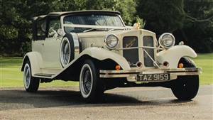 Beauford Tourer Wedding car. Click for more information.