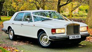 Rolls Royce Silver Spirit Wedding car. Click for more information.