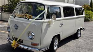 VW T2 Campervan Wedding car. Click for more information.