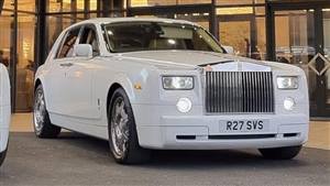 Rolls Royce Phantom Wedding car. Click for more information.