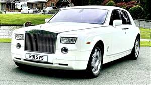 Rolls Royce Phantom Wedding car. Click for more information.