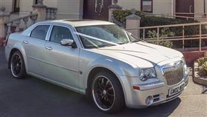 Chrysler 300c Saloon Wedding car. Click for more information.