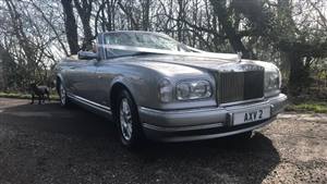 Rolls Royce Convertible Wedding car. Click for more information.