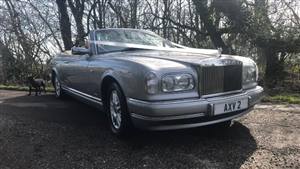 Rolls Royce Corniche Wedding car. Click for more information.